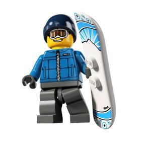 Lego® 8805 minifigurka snowboardista