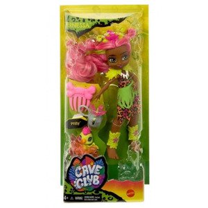 Mattel cave club panenka fernessa s dino zvířátkem ptilly, gnl85