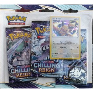 Pokémon tcg: swsh06 chilling reign - 3 blister booster