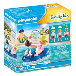 Playmobil 70112 opalování na člunu