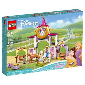 Lego® disney 43195 královské stáje krásky a lociky