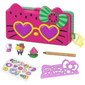 Mattel hello kitty penál hrací set pláž