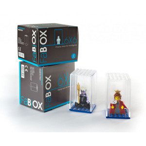 Fabiox sběratelský box na lego® minifigurky - 6x6 - 4ks