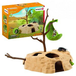 Schleich 42530 surikaty a jejich hravé prolézání