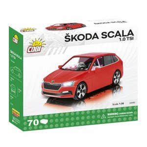 Cobi 24582 škoda scala 1.0 tsi, 1:35