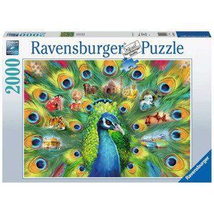 Ravensburger 16567 země pávů 2000 dílků