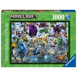 Ravensburger 17188 puzzle minecraft challenge 1000 dílků
