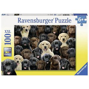 Ravensburger 10971 puzzle labradoři xxl 100 dílků