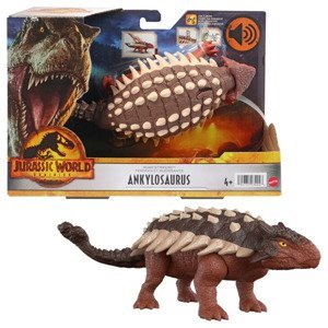 Mattel jurský svět: nadvláda ohlušující útok ankylosaurus