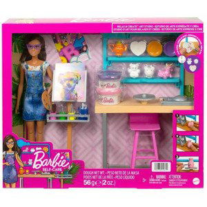 Mattel barbie umělecký ateliér, hcm85