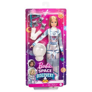 Mattel barbie vesmírná dobrodružství astronautka, gtw30