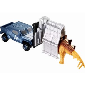 Jurský svět matchbox dinokáry stegosaurus claw carrier, mattel hbh87