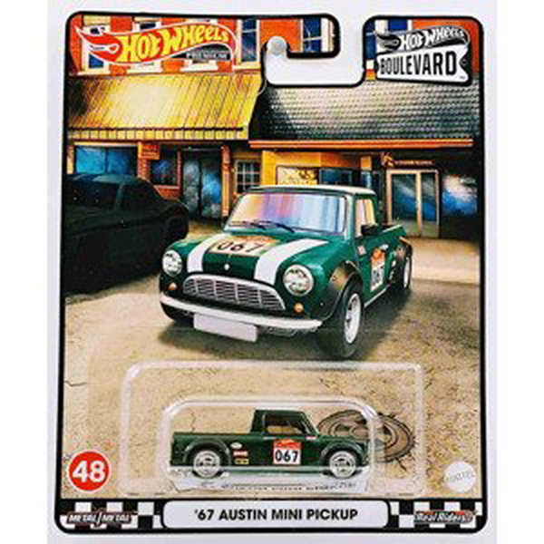 Hot wheels boulevard ´67 austin mini pickup, mattel hcr03