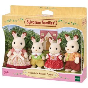 Sylvanian families 5655 rodina čokoládových králíků