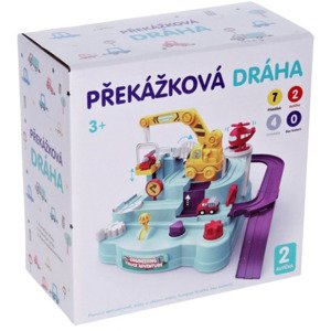 Překážková dráha + 2 autíčka