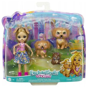 Enchantimals rodinka retrívrů, mattel hhb85