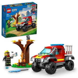 Lego® city 60393 hasičský tereňák 4x4