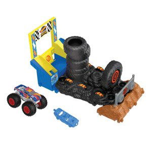 Hot wheels® monster trucks aréna: závodní výzva race ace, mattel hnb89