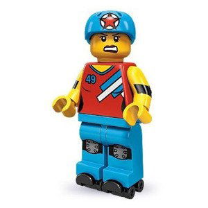 Lego® 71000 minifigurka inlineistka