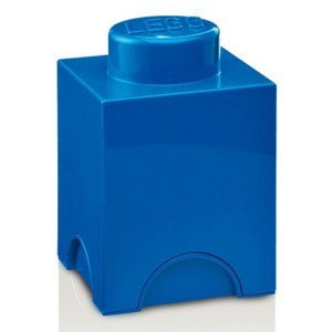 Lego® úložný box 125x127x181 tmavě modrý