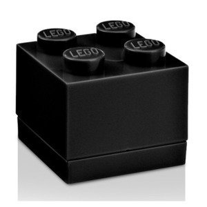 Lego® mini box 45x45x42 černý