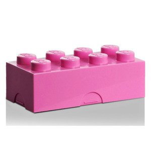 Lego® svačinový box růžový