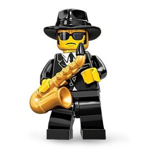 Lego® 71002 minifigurka saxofonista