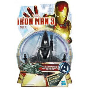 Iron man - war machine, motorizovaná figurka, hasbro a1733