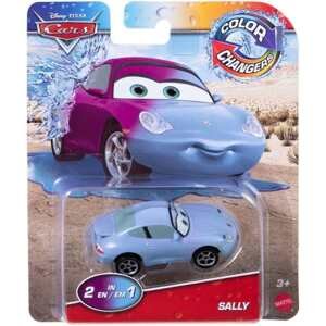 Disney pixar cars color changers 2 v 1 sally, mattel hdm99