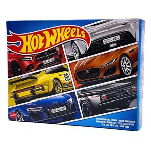 Hot wheels® legends tématický angličák evropští závoďáci 6ks