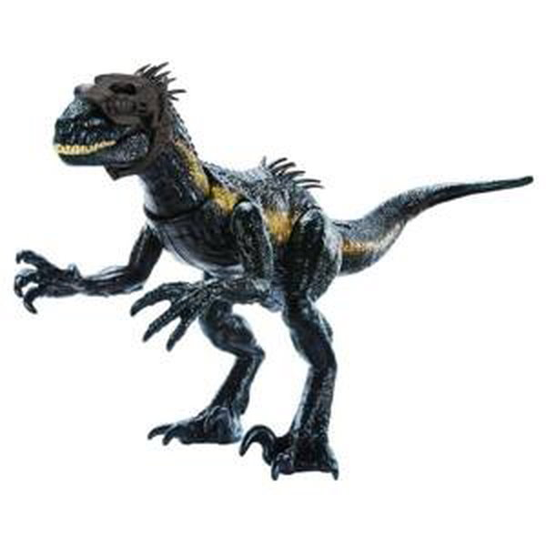 Mattel jurassic world útočící indoraptor se zvuky 36 cm, hky12