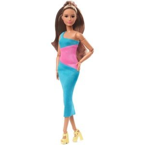 Mattel barbie® signature looks brunetka s culíkem, hjw82