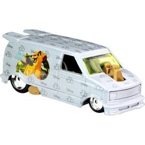 Mattel hot wheels premium disney 100 let lví král 1985 chevy astro van
