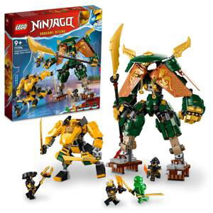 Lego® ninjago® 71794 lloyd, arin a jejich tým nindža robotů