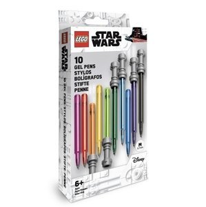 Lego® star wars set gelových per, světelný meč - 10 ks