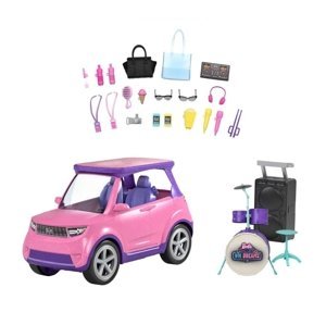 Mattel gyj25 barbie dreamhouse adventures transformující se auto