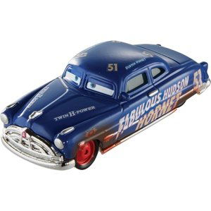 Cars 3 autíčko dirt track fabulous hudson hornet, mattel dxv70/dxv29