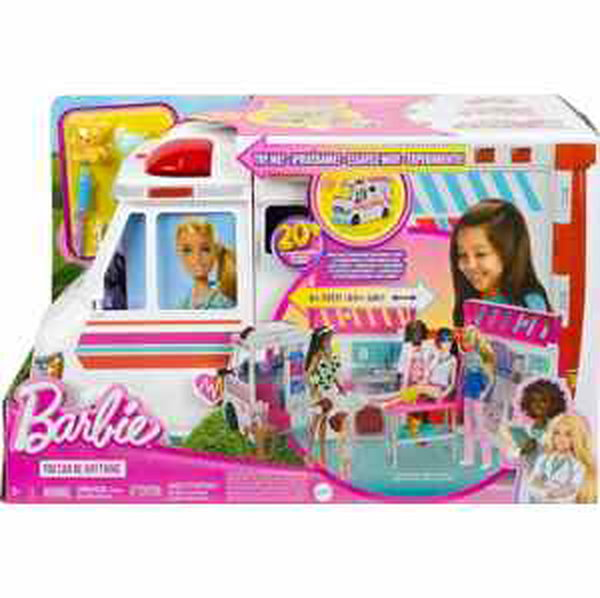 Mattel barbie sanitka a klinika 2 v 1, hkt79