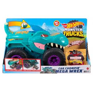 Mattel hot wheels požírač aut mega wrex, gyl13