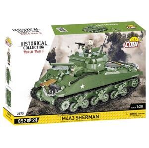Cobi 2570 americký tank m4a3 sherman