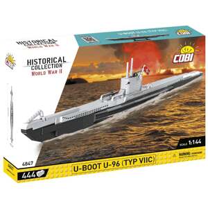 Cobi 4847 německá ponorka u-boot u 96 typ viic