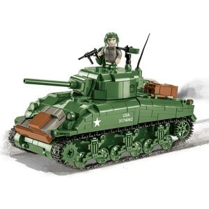 Cobi 3044 americký tank sherman m4a1 - company of heroes