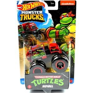 Mattel hot wheels® monster trucks želvy ninja raphael, hkm21
