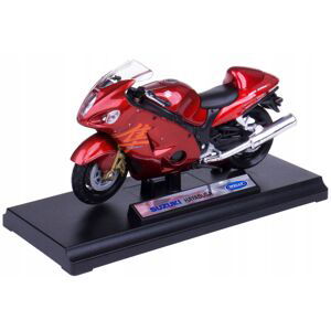 Kovový model motorky suzuki hayabusa 1:18