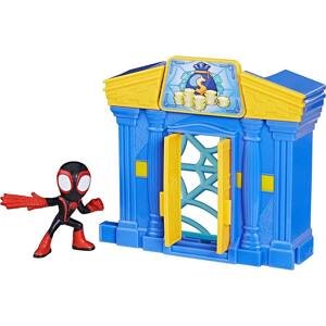 Hasbro spiderman spidey and his amazing friends city blocks miles morales a banka