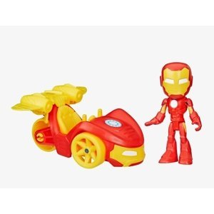 Hasbro spiderman spidey and his amazing friends iron man s vozidlem