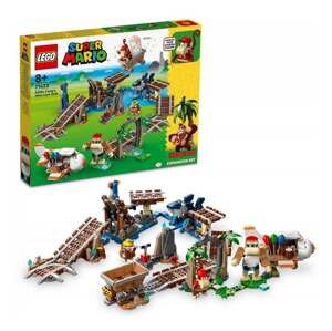 Lego® super mario™ 71425 diddy kongova jízda v důlním vozíku – rozšiřující set