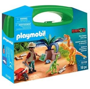 Playmobil 70108 přenosný box velký dinosauři