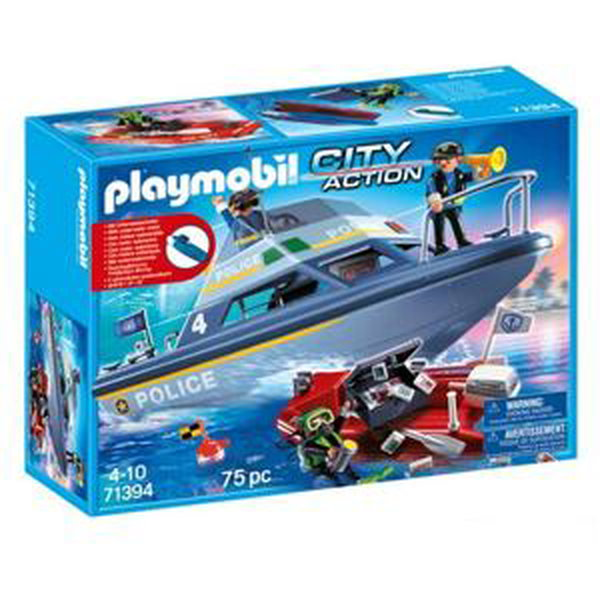 Playmobil 71394 policejní člun