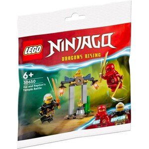Lego® ninjago 30650 bitva kaie a raptona v chrámu